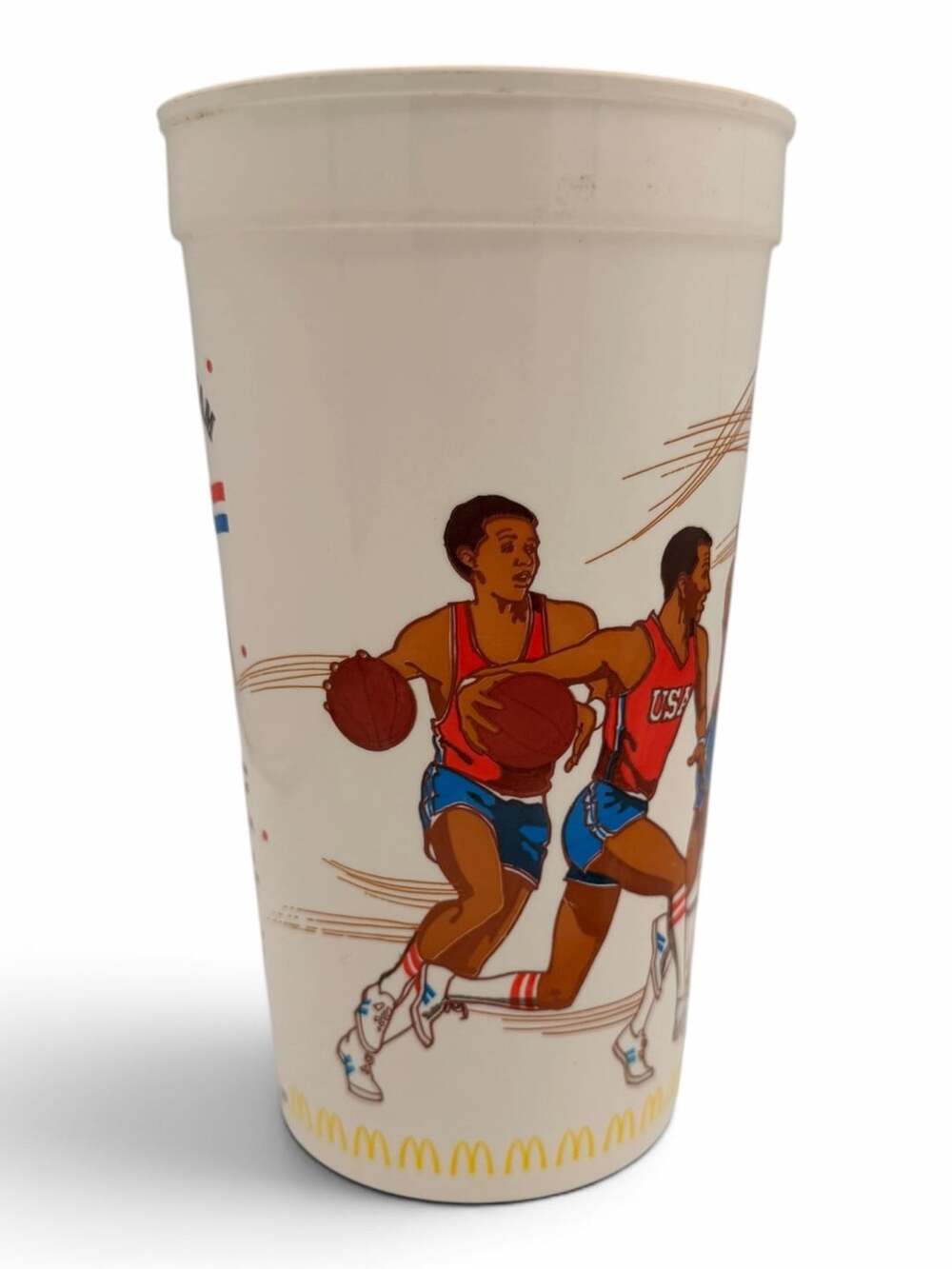 Vintage 1988 U.S. Olympic Basketball Team McDonald's Plastic Cup